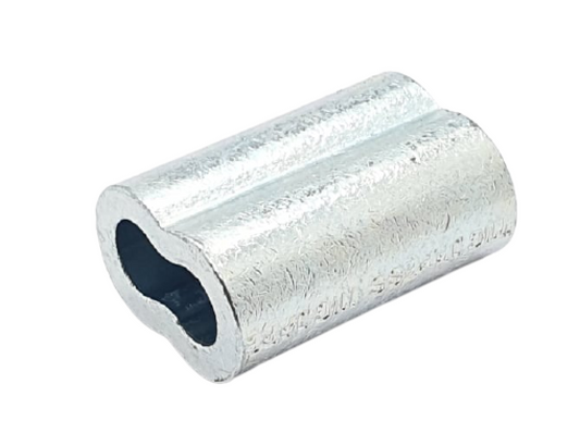 Zinc plated Copper Sleeves Clip Crimps for Cable Snare Wire Swage Line 5/16"