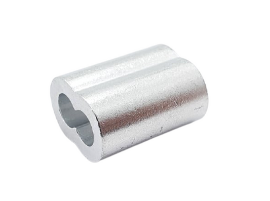Aluminum Swage Sleeves for 5/16" Wire Rope Cable: 10, 25, 50 and 100 pcs