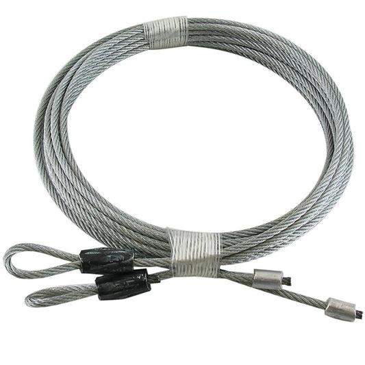 Garage Door Cables For Torsion Spring 10' Long Door(138")Clopay,Wayne Dalton,CHI