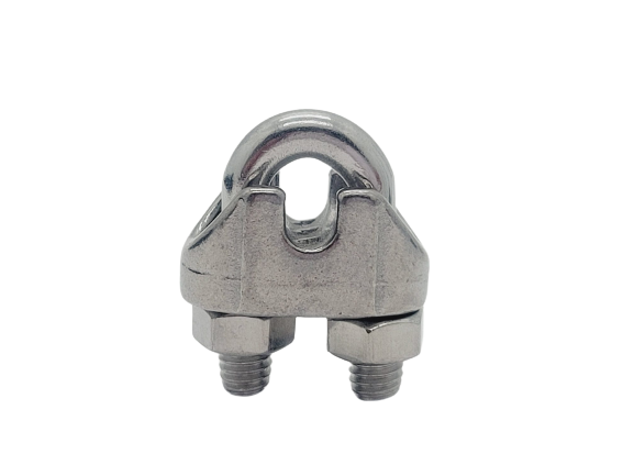 Stainless Steel Malleable Wire Rope Clip, 5/16"