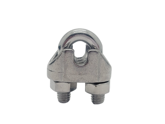 Stainless Steel Malleable Wire Rope Clip, 5/16"