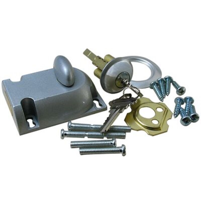 GARAGE DOOR LOCK KEYED DEAD BOLT CYLINDER KEY