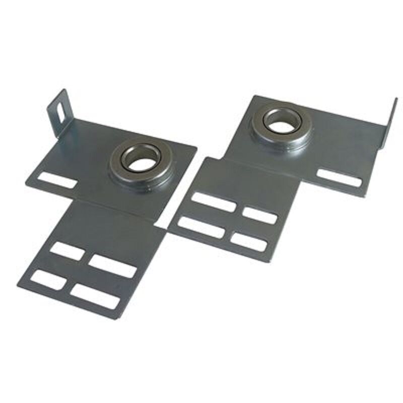 Garage Door End Bearing Plates Brackets ~ One Pair (L&R) ~ Residential Brackets