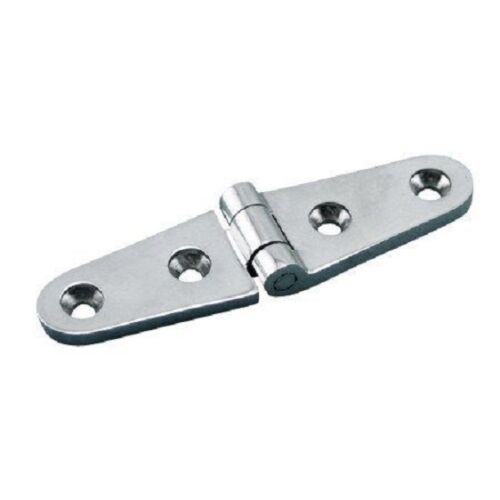 AISI 316 Stainless Steel Solid Cast Boat Strap Hinge 4" x 1"